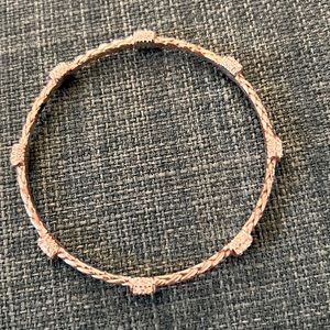 Brighton crystal embellished bangle bracelet